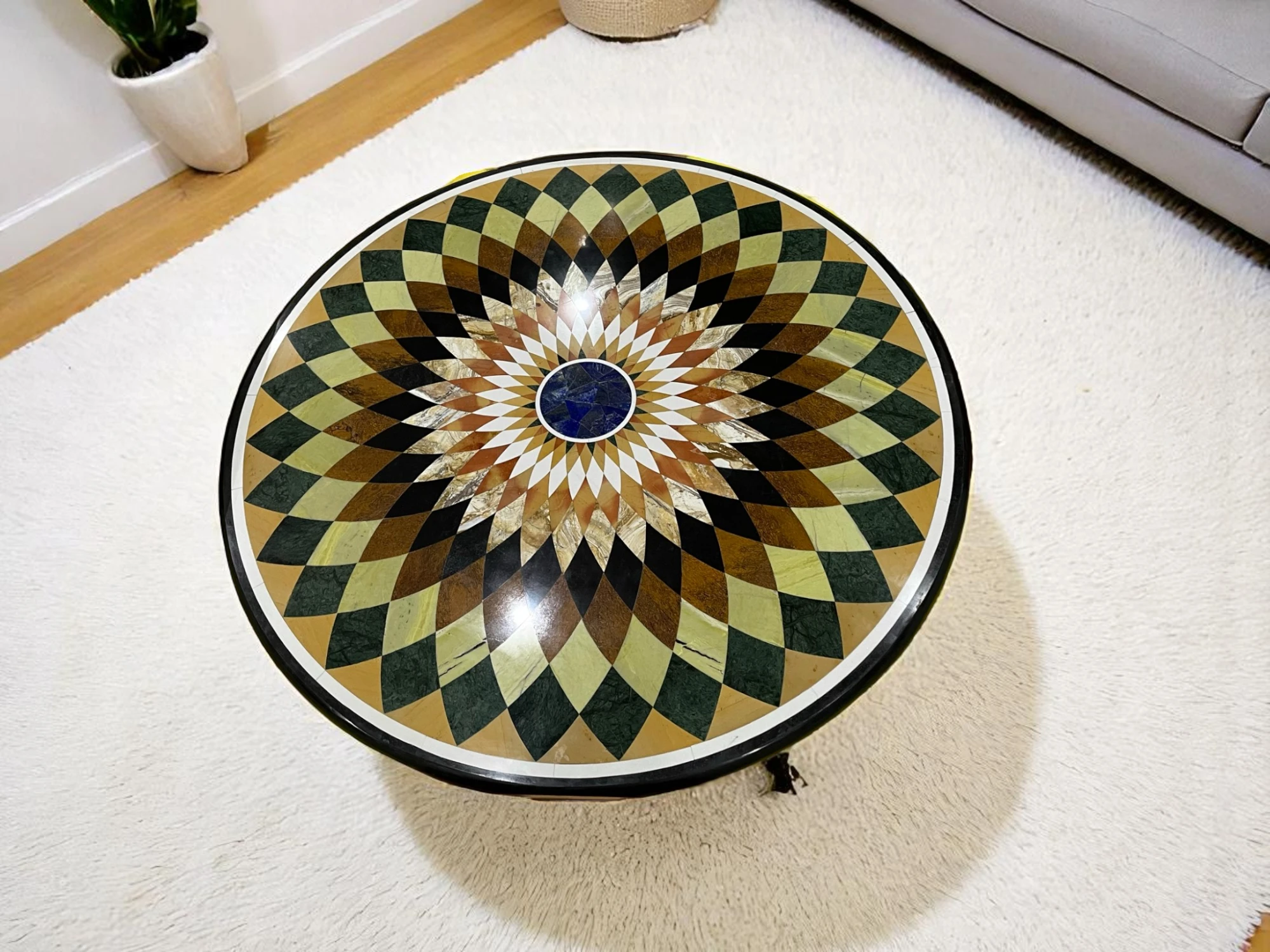 Premium Decorative Round Marble Table for Interiors